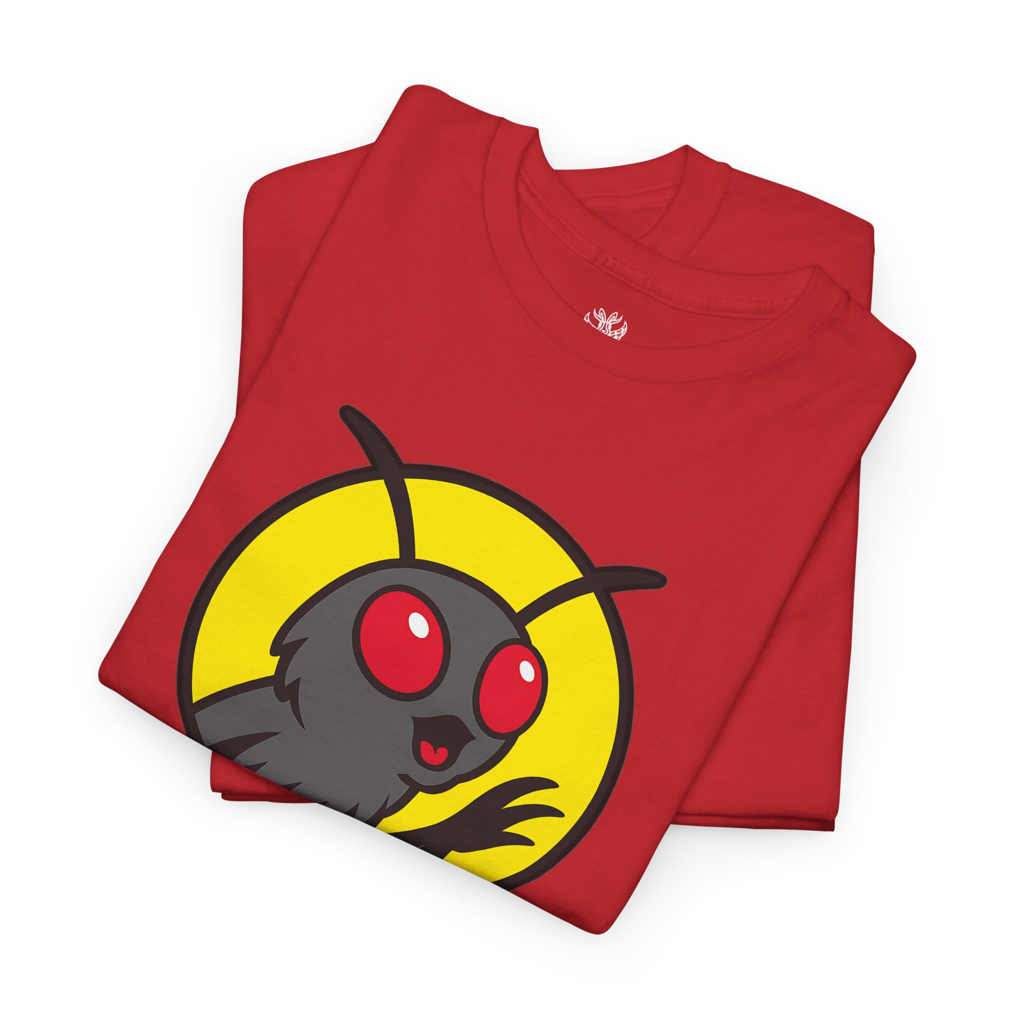 Moth-ee's Classic Red Logo Tee - Image 3