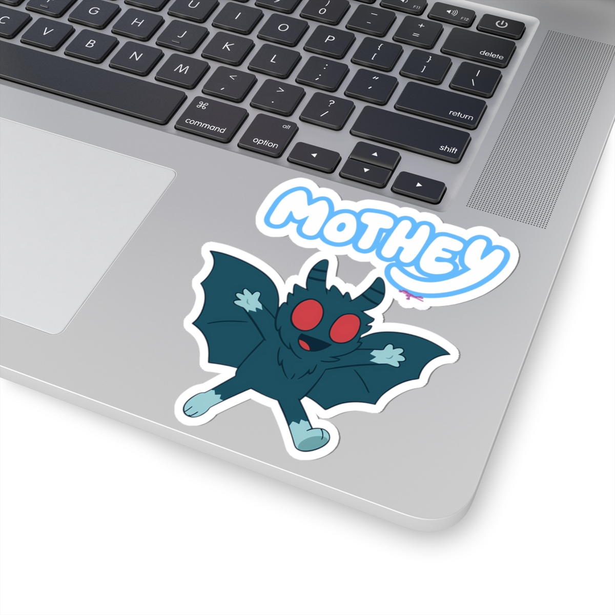 Mothey (and Sticky Gecko) Parody Sticker - Image 2
