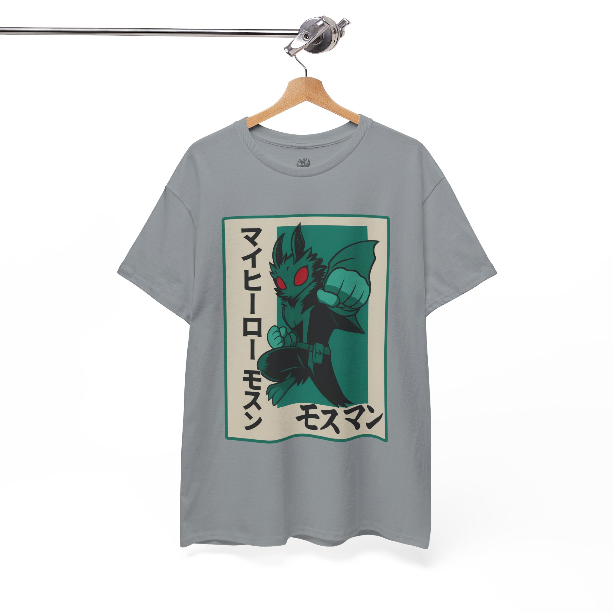 My Hero Mothman Japanese Deku Punch Boy Parody Shirt - Image 2