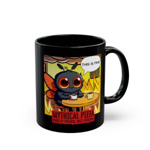 Mythical Pizza "This is Fine" Chaos Mug