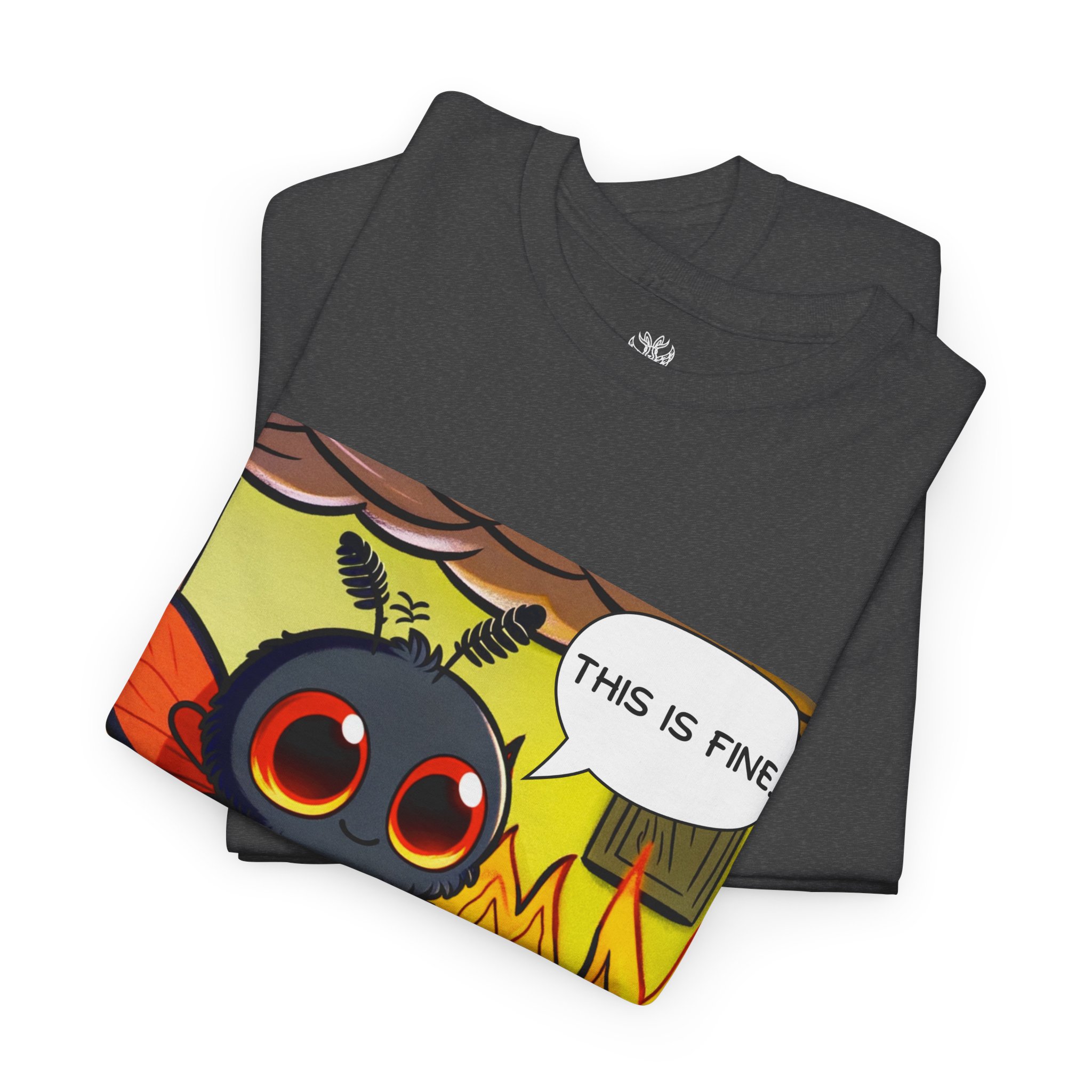 Mythical Pizza "This is Fine" Chaos Tee - Image 4