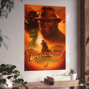 Bigfoot Jones and the Last Footprint Poster (24" x 36")