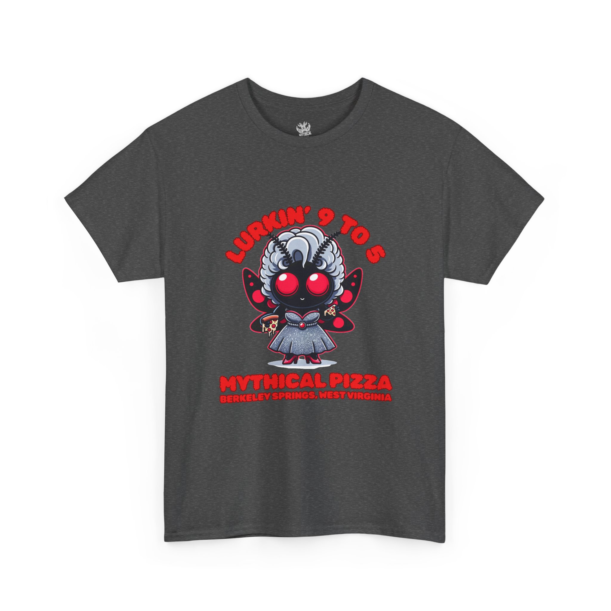 Mythical Pizza Lurkin' 9 to 5 Tee