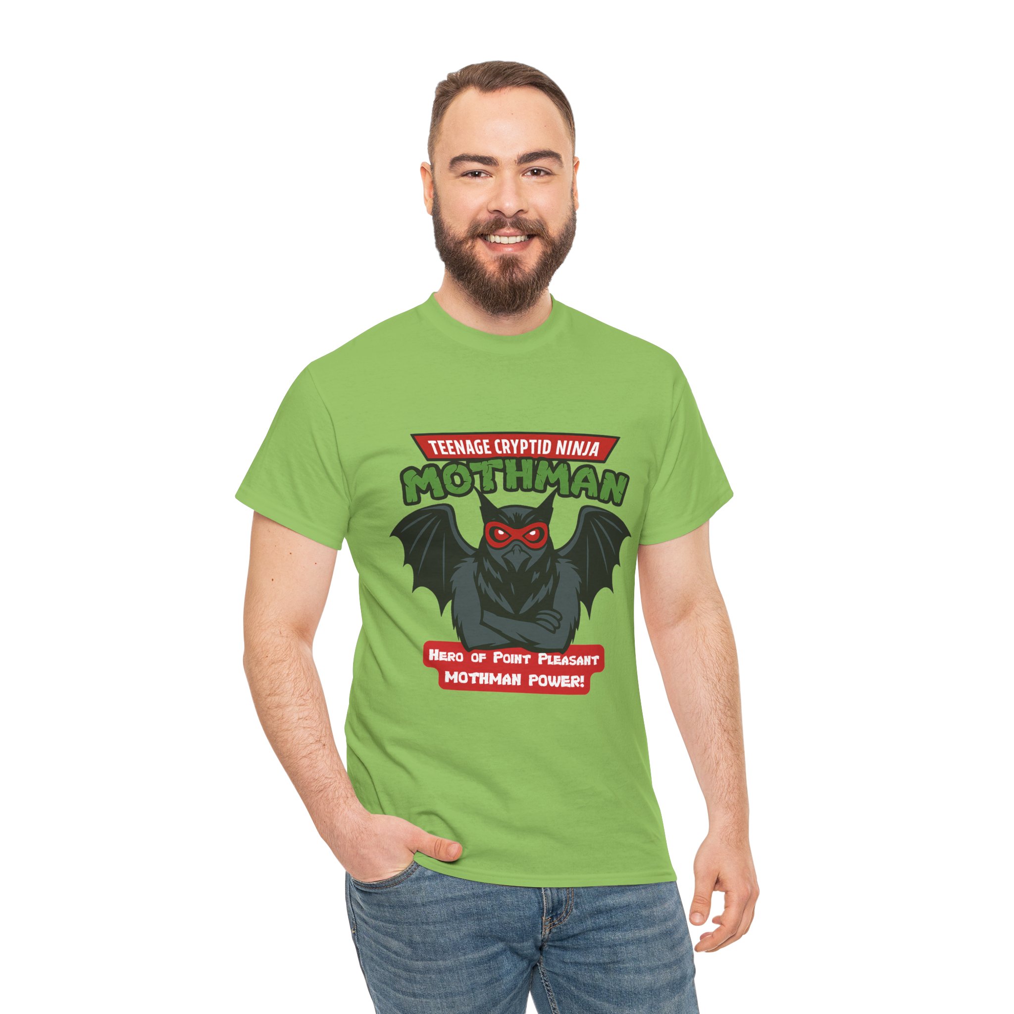 Teenage Cryptid Ninja Mothman Tee - Image 3