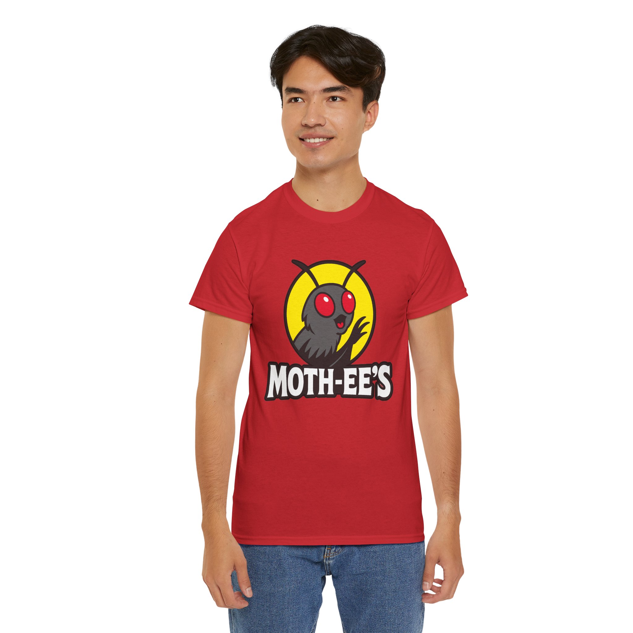 Moth-ee's Classic Red Logo Tee - Image 2