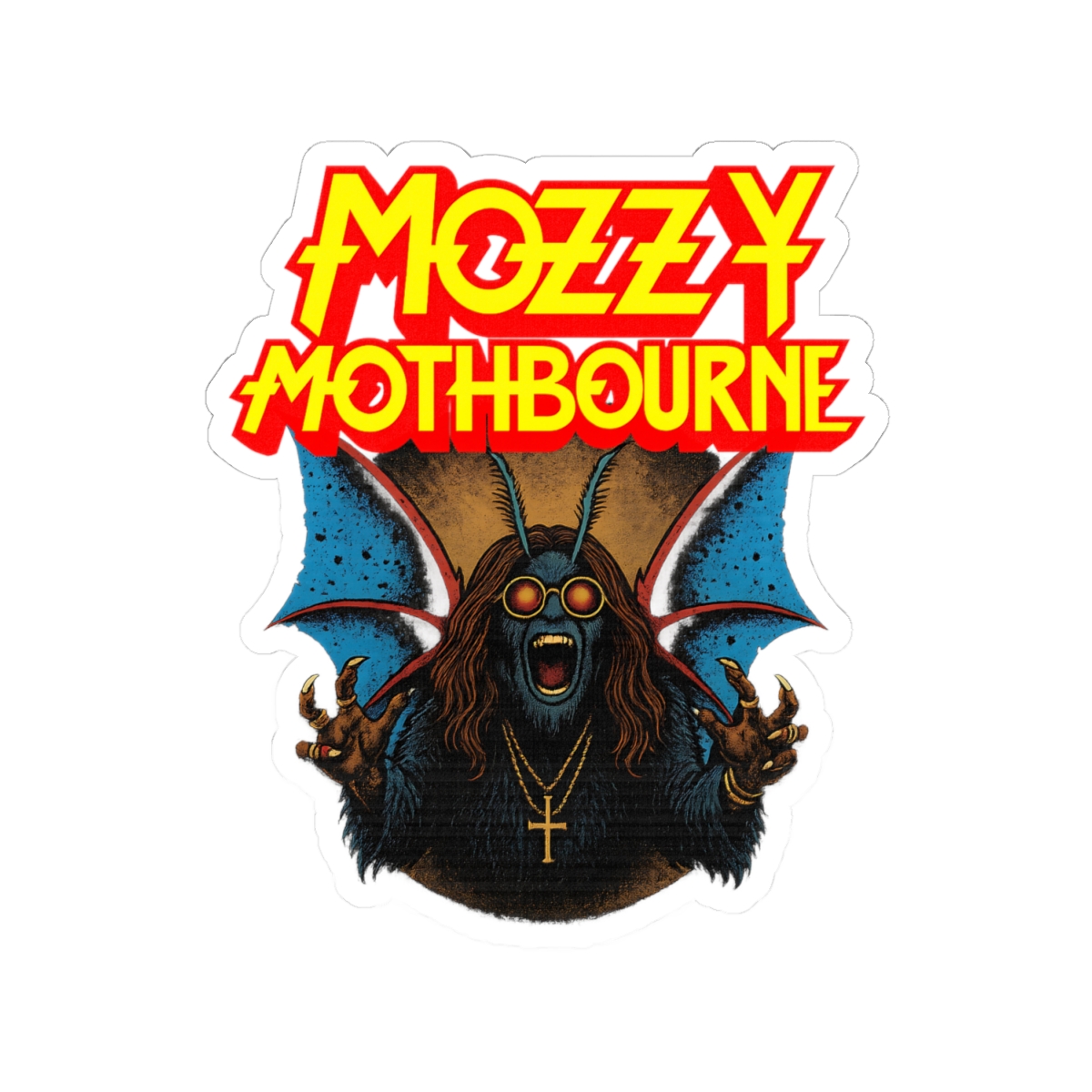 Mozzy Mothbourne Sticker