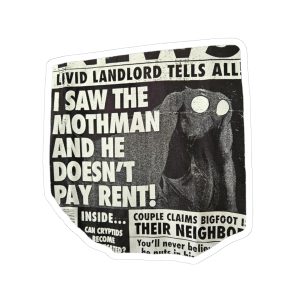 Daily News Mothman Sticker