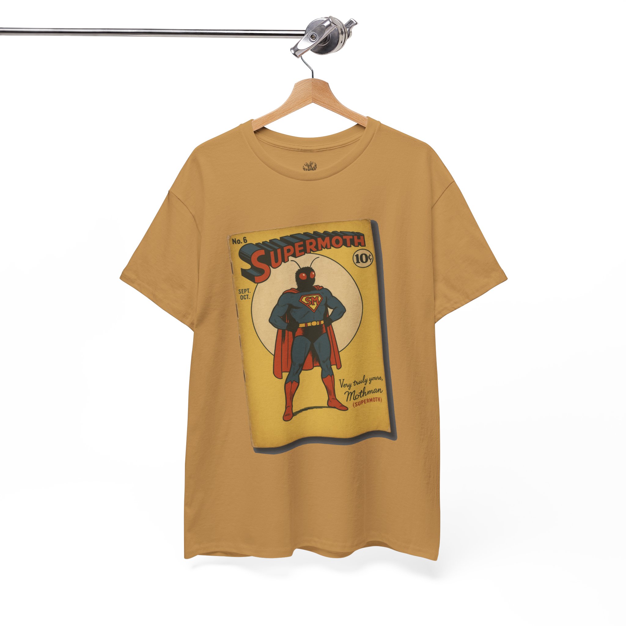 Supermoth Vintage Comic Tee - Image 2