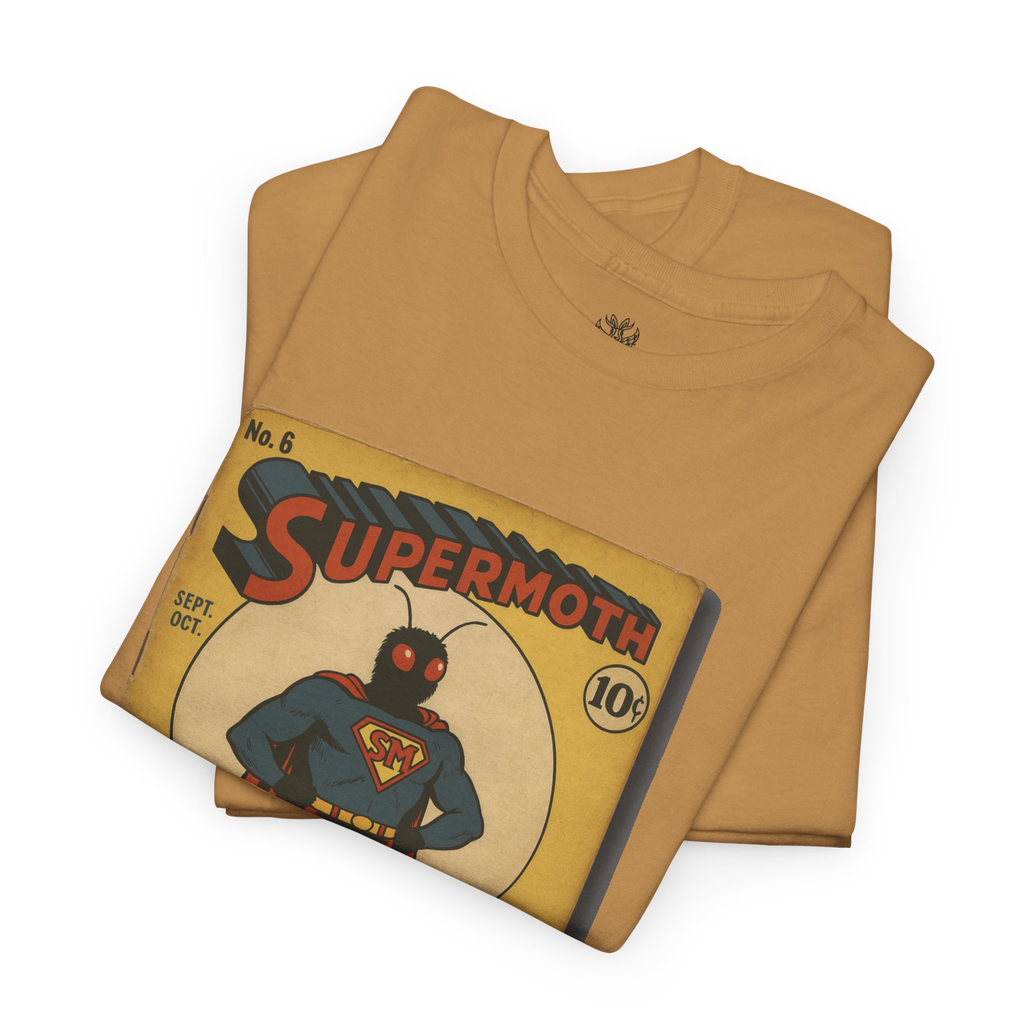 Supermoth Vintage Comic Tee - Image 3