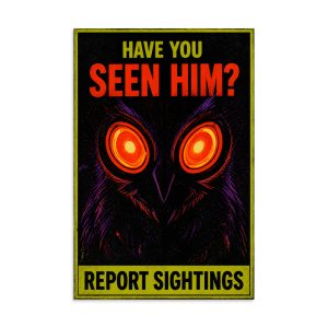 Have You Seen Him? Mothman Poster