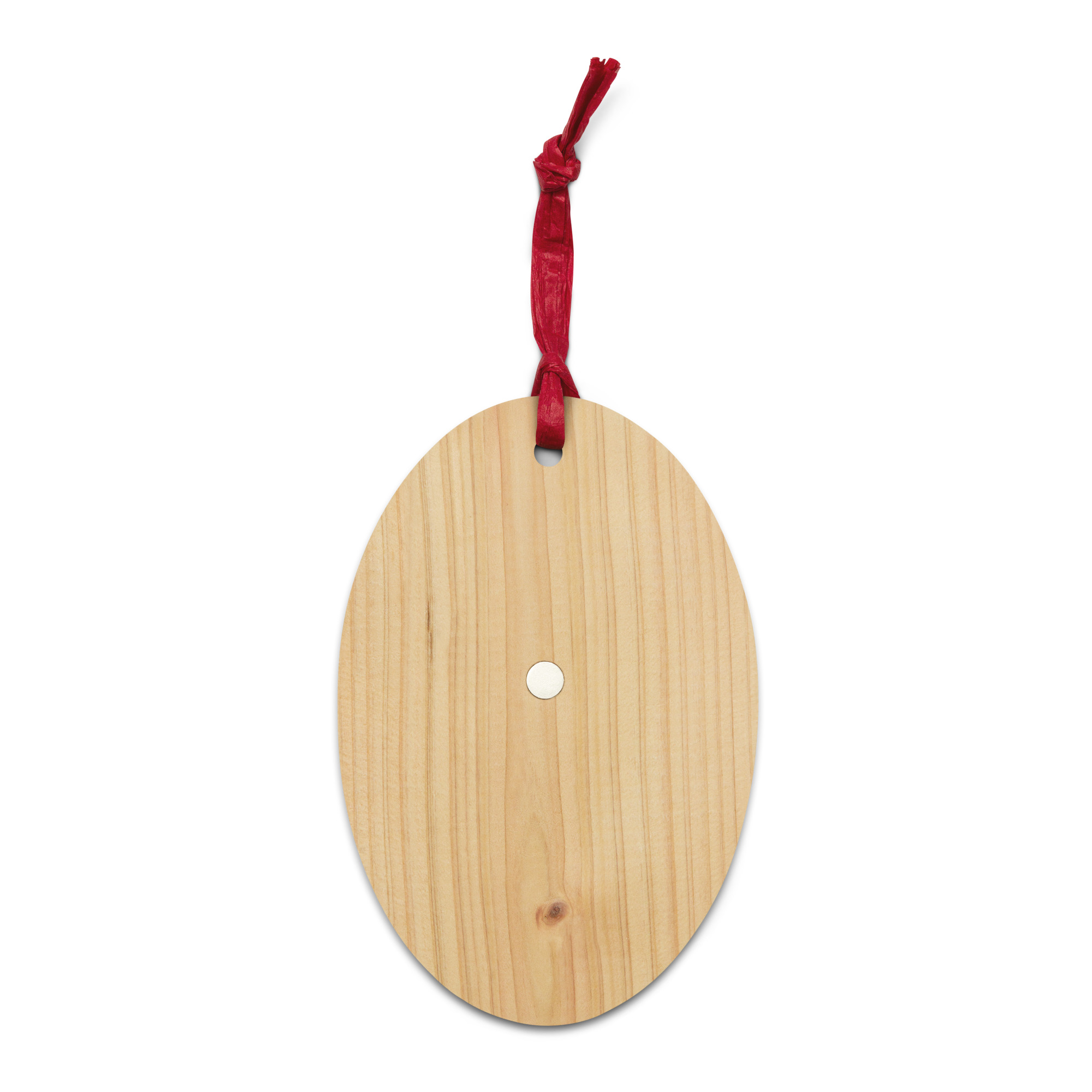 Mythical Pizza Retro Wooden Ornament - Image 2